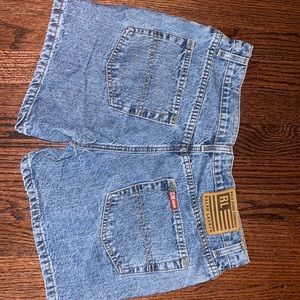 Ralph Lauren womens blue Jean shorts